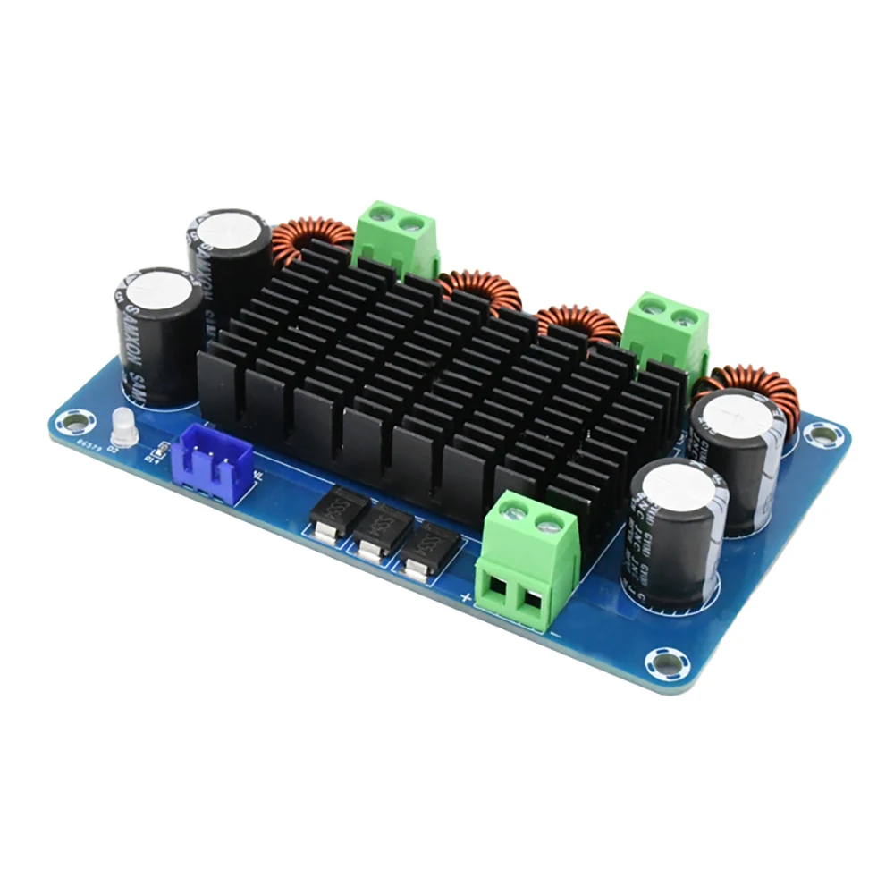 XH-A284 150W+150W Two-Chip High-Power Digital Amplifier Board Module Stage Audio Amplifier Board Power Supply DC12-28V