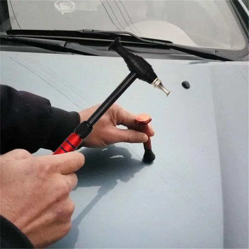 Car Dent Repair Hammer Remove Car Body Dent Telescopic Hammer Ergonomic Handle Dent Hammer With Knock Down Replace Heads For