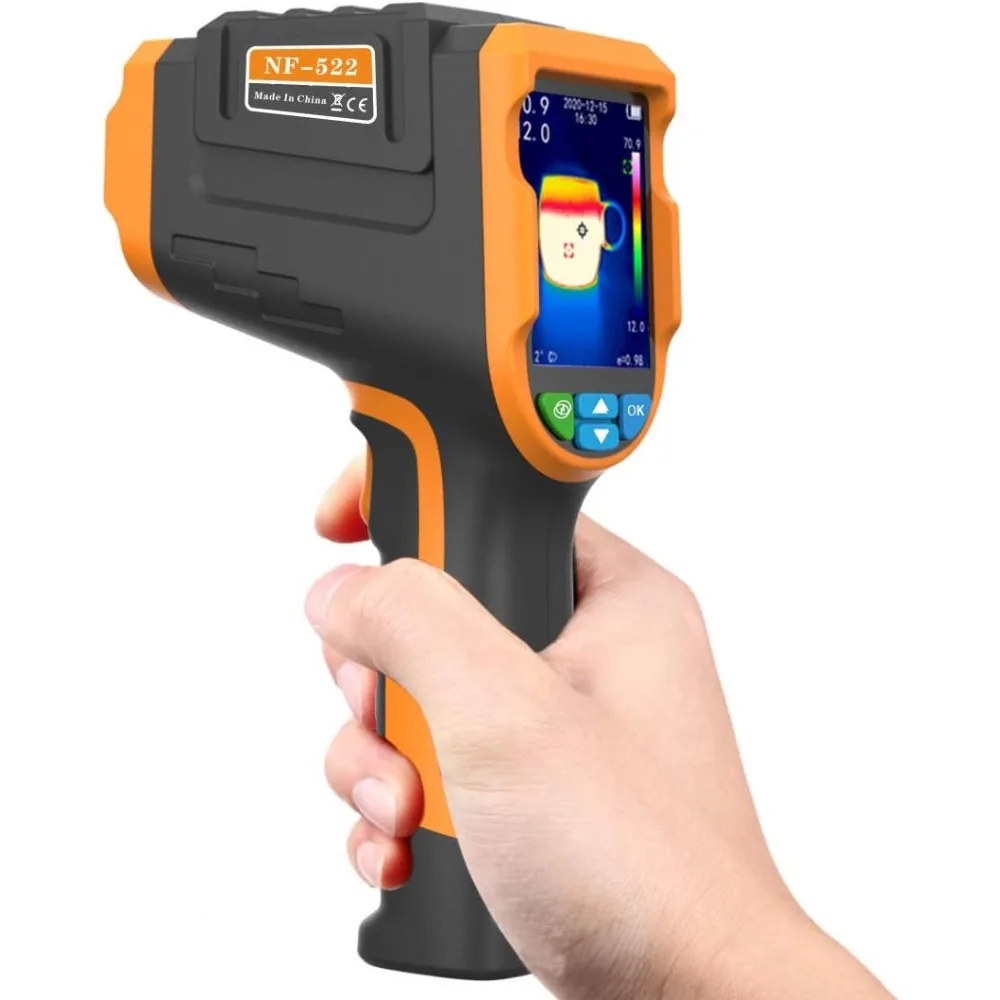 Industrial Thermal Imaging Device Higher Resolution 220 x 160 Pixels Resolution with 8 GB Memory Card Thermal Imaging Camera