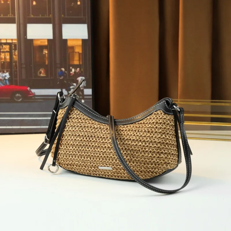 Luxury Leather Messenger Bag, Ladies Crossbody Shoulder Handbag, Designer Tote For Work And Leisure
