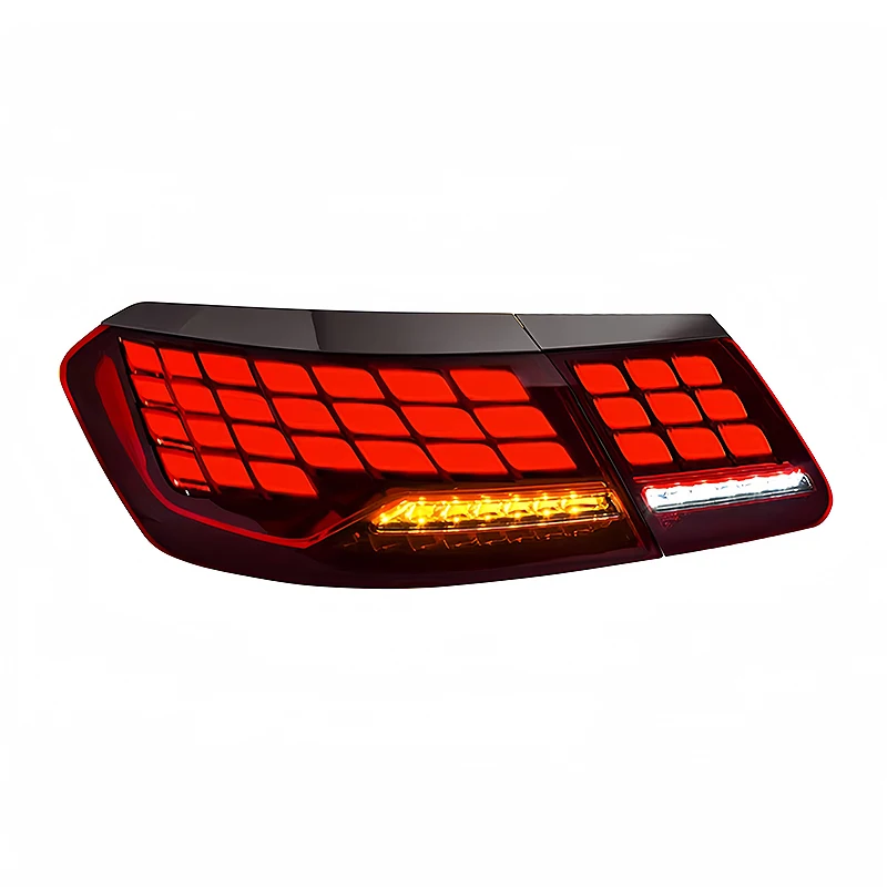 

For 2009-2015 Benz E Class W212 Car Styling Dynamic Smoke LED Tail Lamp with Red DRL Signal Brake Reverse New Tail Lights