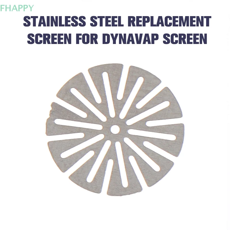 

Stainless Steel Replacement Screen CCD Circumferential Compression Diffuser Accessory For Dynavap Screens Filter Mesh