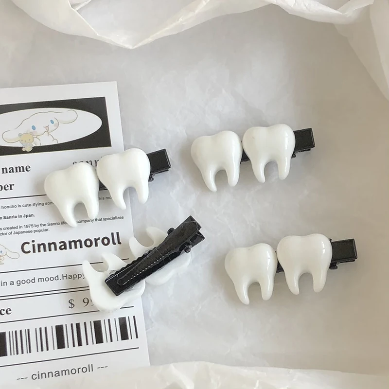 Заколка-крабик-y2k-spice-girls-белая-с-маленькими-зубцами-милый-нежный-для-челки-аксессуар-для-волос