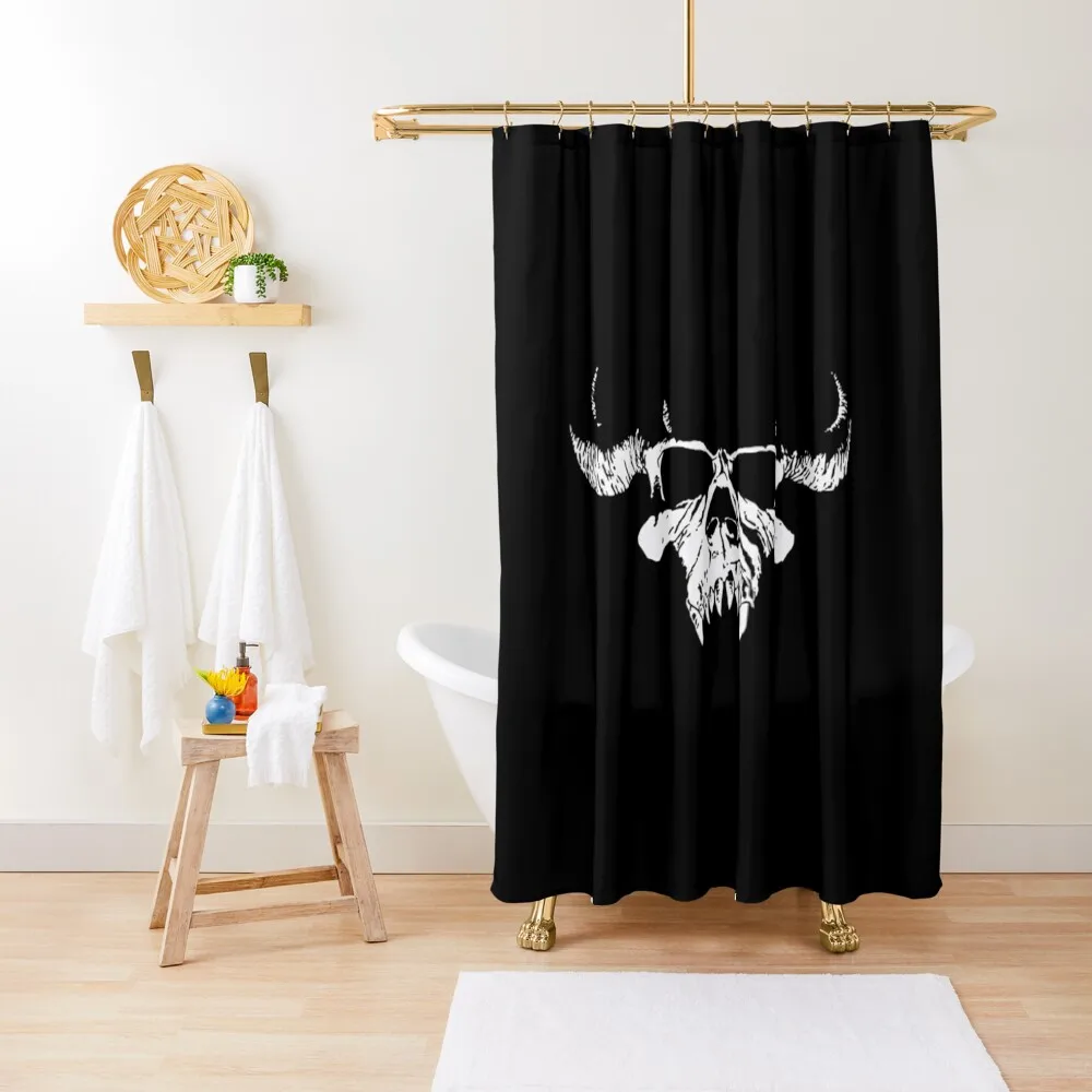 

danzig T-Shirt Copy Copy Shower Curtain Shower Set For Bathroom Anime Bathroom Modern Accessory Bathrooms Curtain