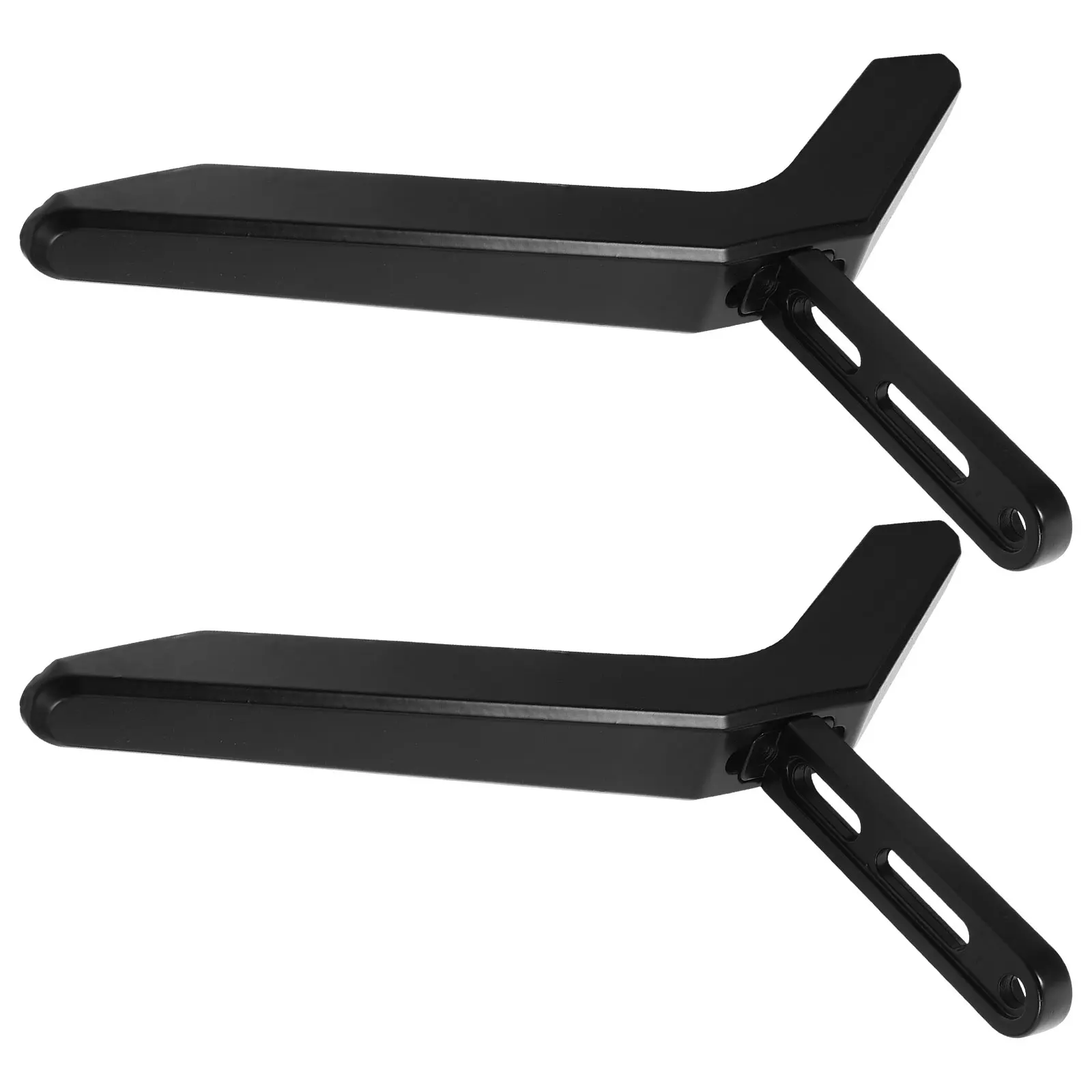 

2 Pcs Stand Mount Bracket Simple Holder Iron Office Space Saving No Drilling Easy Adjust Ideal Angle Viewing
