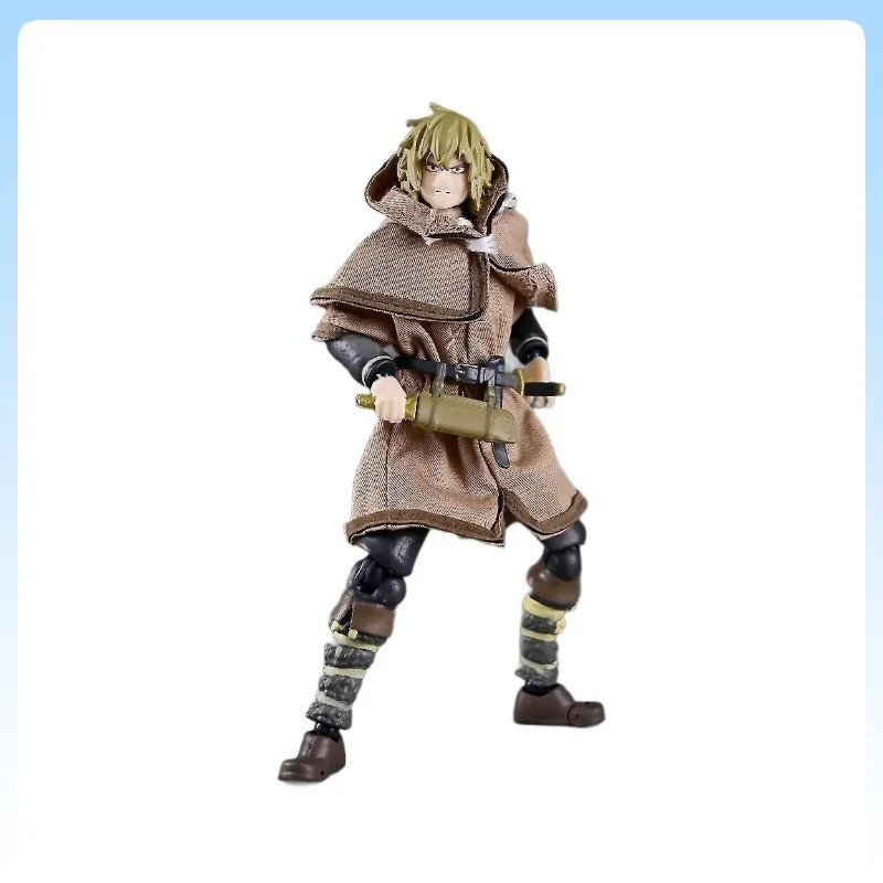 

Китайская фигурка Figma 608 Vinland Saga Thorfinn, настоящая одежда, новая цветная коробка, высококачественное издание, Коллекционная модель