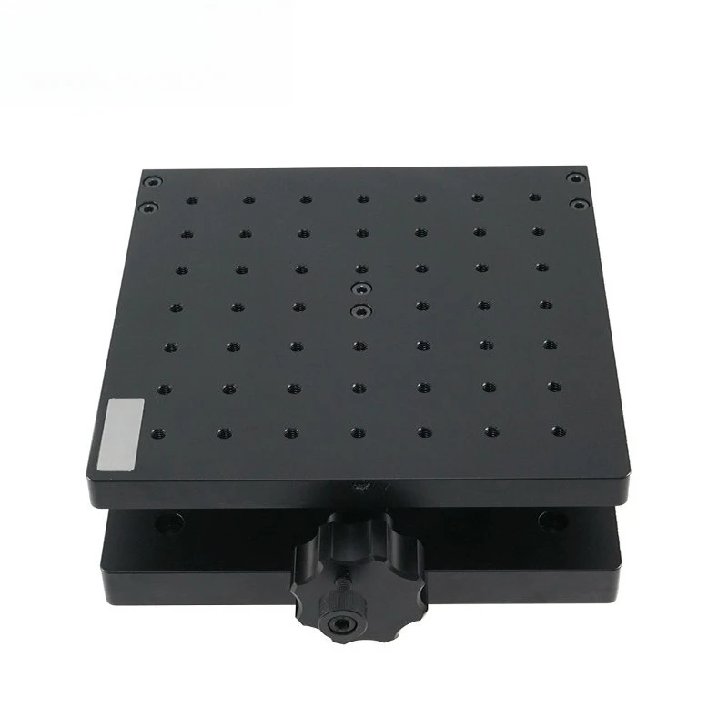 Manual Tilt Stage Angle Adjustment Tilt Angle Drilling Base Load 60kg Size 200 300mm Precision Optical Mount
