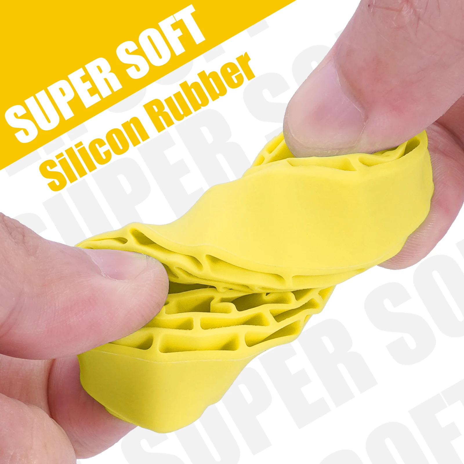 INJORA Espuma de Inserção de Silicone para Pneus RC Crawler 118-122mm 1.9 4 Peças