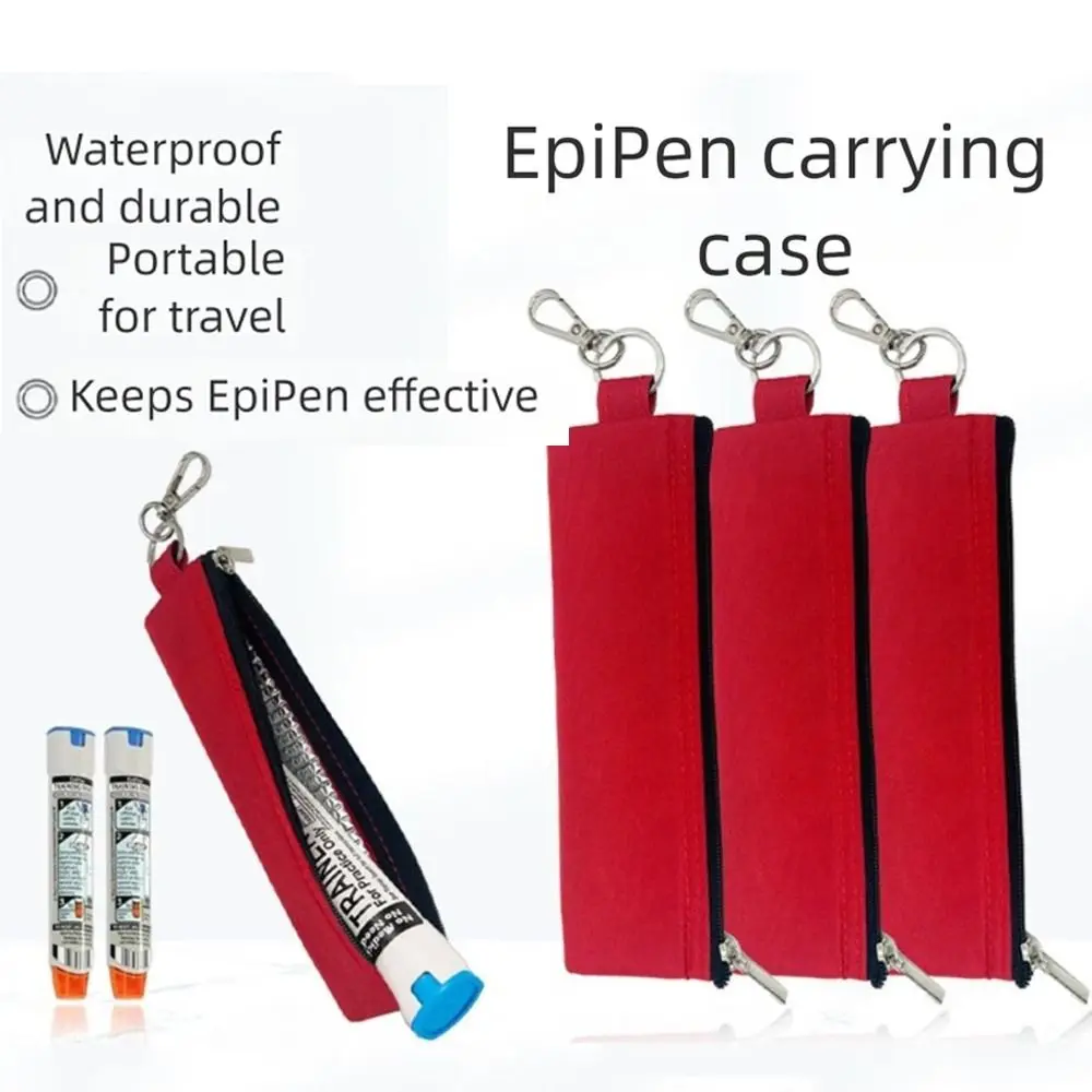 

Oxford Cloth Insulin Cooling Bag Large Capacity Waterproof Glaciated Cold Storage Bag Thermal Insulated Pocket Pill Protector
