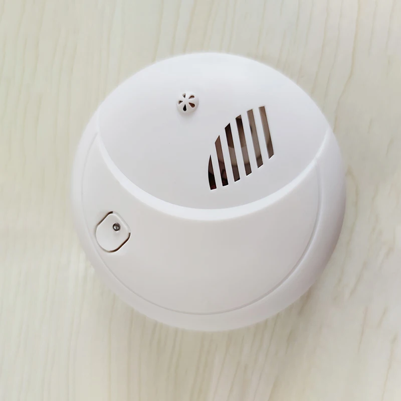 

Беспроводной детектор дыма 433 МГц EV1527, фотоэлектрическая пожарная сигнализация, датчик температуры, громкая сигнализация 85 дБ для умного дома и безопасности