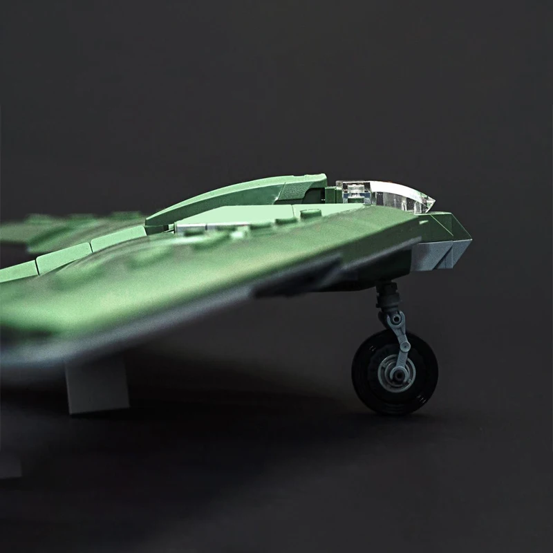 404pcs MOC A02 Horten Ho 229 1 40 Ultimate Air Creative Display Model Building Blocks Home Ornament Shelf Decor Gift For Adults