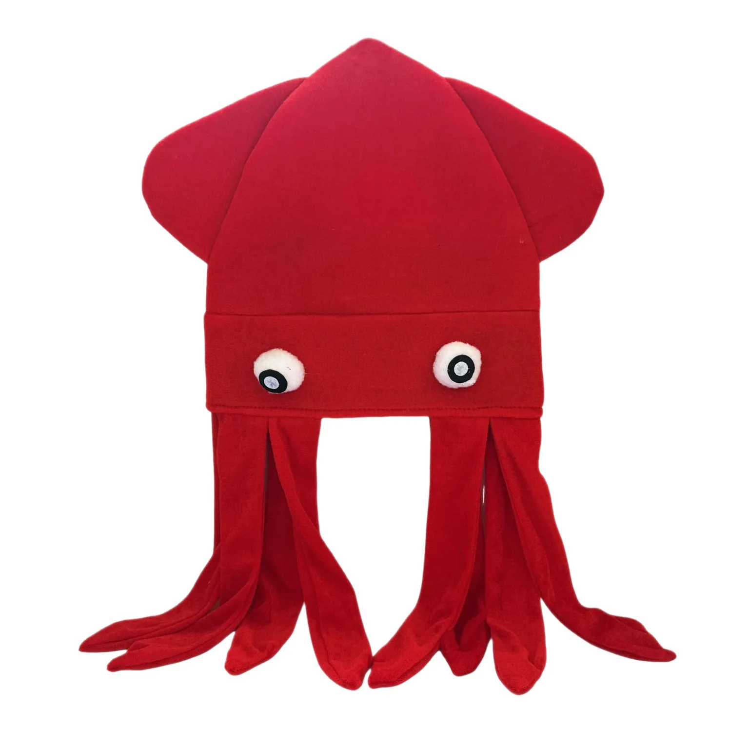 Funny Colorful Velvet Octopus Hat Dance Party Prop Party Hat Party Props