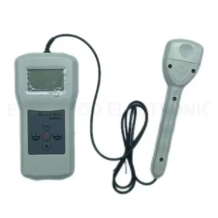 MS7200 Digital Wood Moisture Meter Hygrometer for Timber Paper Bamboo Concrete Floor Moisture Content Measurement