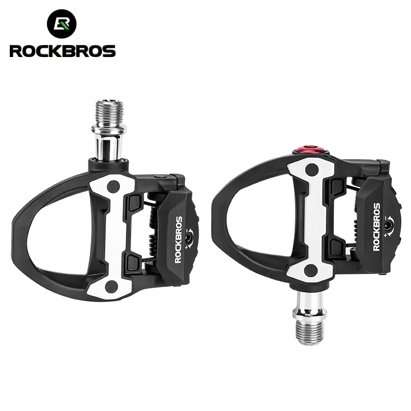 ROCKBROS Rennrad Selbstverriegelnde Pedale Wasserdichte Versiegelte Lager Palin Fahrradpedale Hochfeste Nylon SPD Fahrradpedale