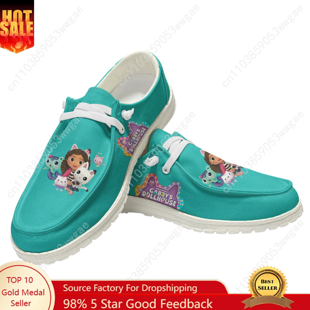

Gabby's Dollhouse Casual Shoes Man Women Breathable Flat Footwear Casual Indoor Outdoor Lightweight Shoe Customized Couple Shoes