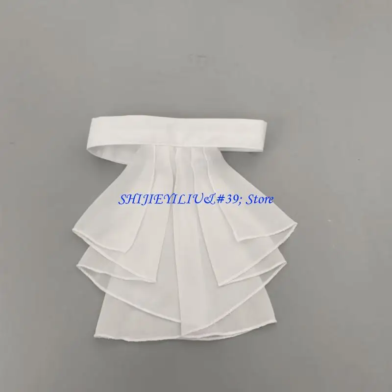 

E21F 3D Layered Decorative Collar Detachable Neckpiece Faux Collar For Formal Event Theme Stage Performances Outfit