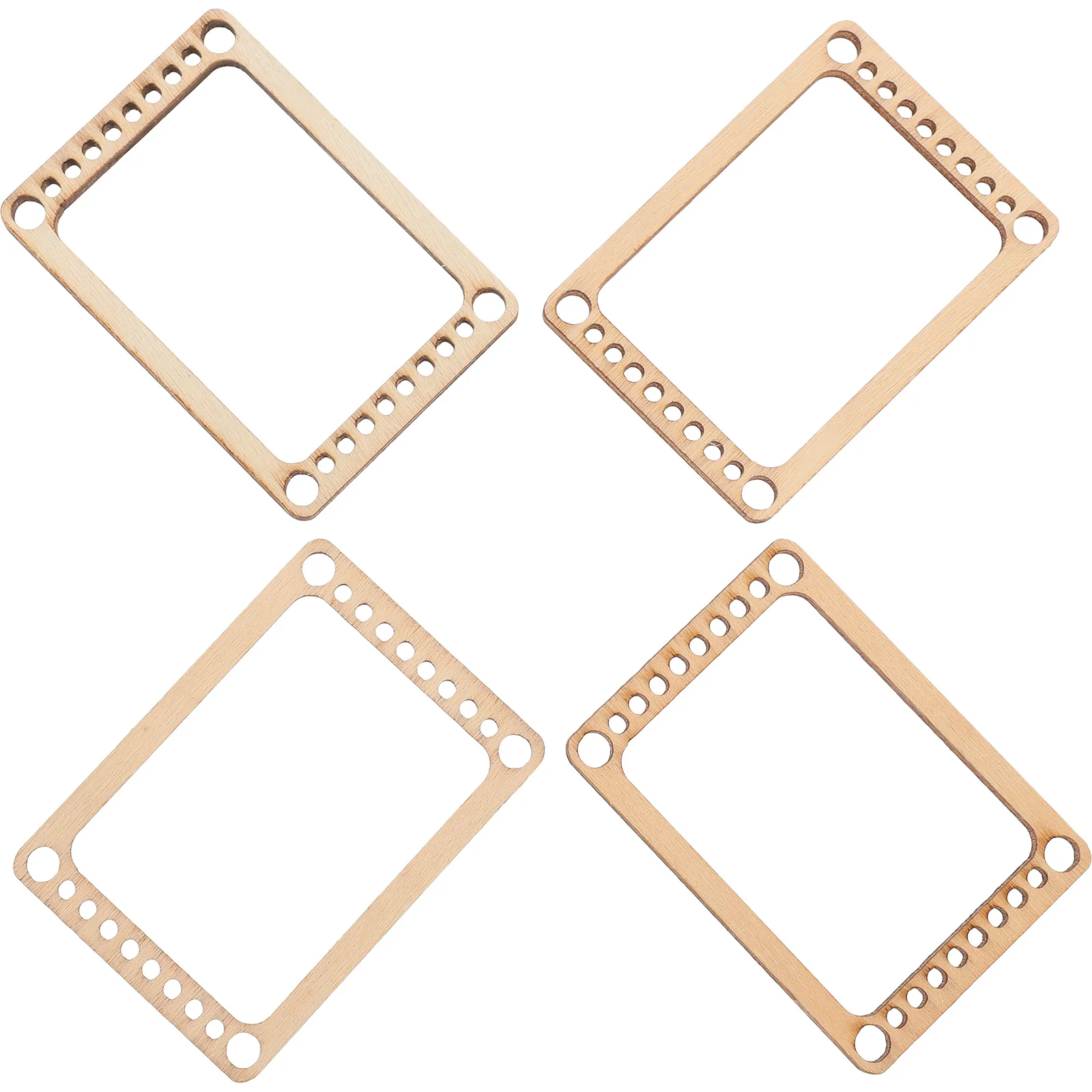 4 قطعة لوحة النسيج الصغيرة المحمولة المدمجة الحرفية نسج أداة للأساور والقلائد الزينة صياغة المنوال