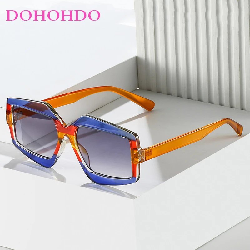 

Classic Square Sunglasses For Women Fashion Retro Brand Design Hip Hop Shades Trend Unisex Outdoors Driving Sun Glasses UV400