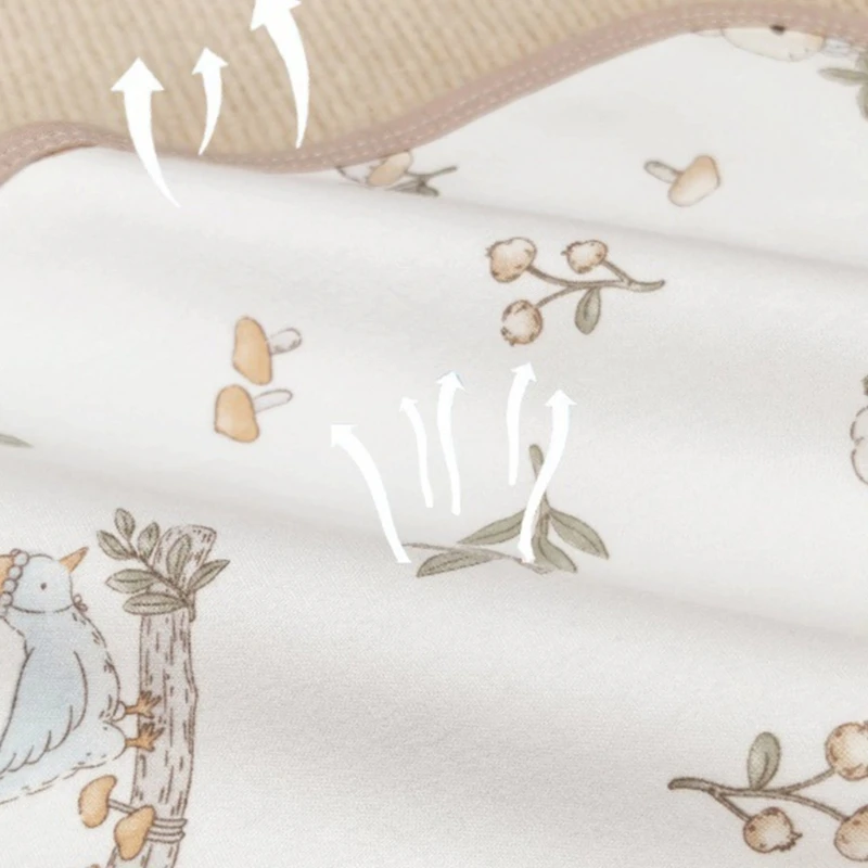 سجادة تغيير حفاضات الأطفال J15U قابلة للتنفس ومقاومة للماء للاستخدام اليومي