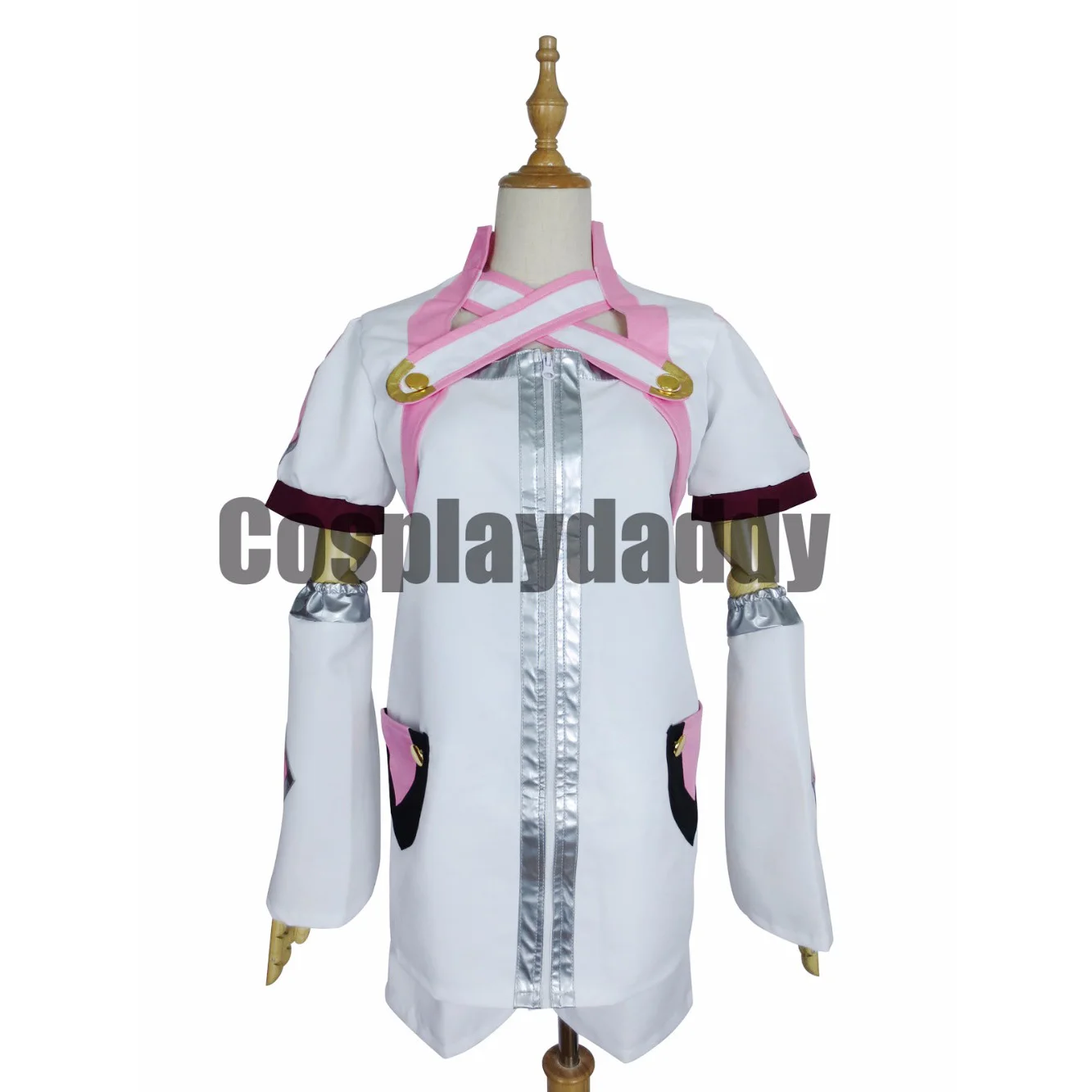 Tales of Graces F Sophie Seven Years Later Cosplay Costume White Pink Uniform Halloween Carnival Party Suit