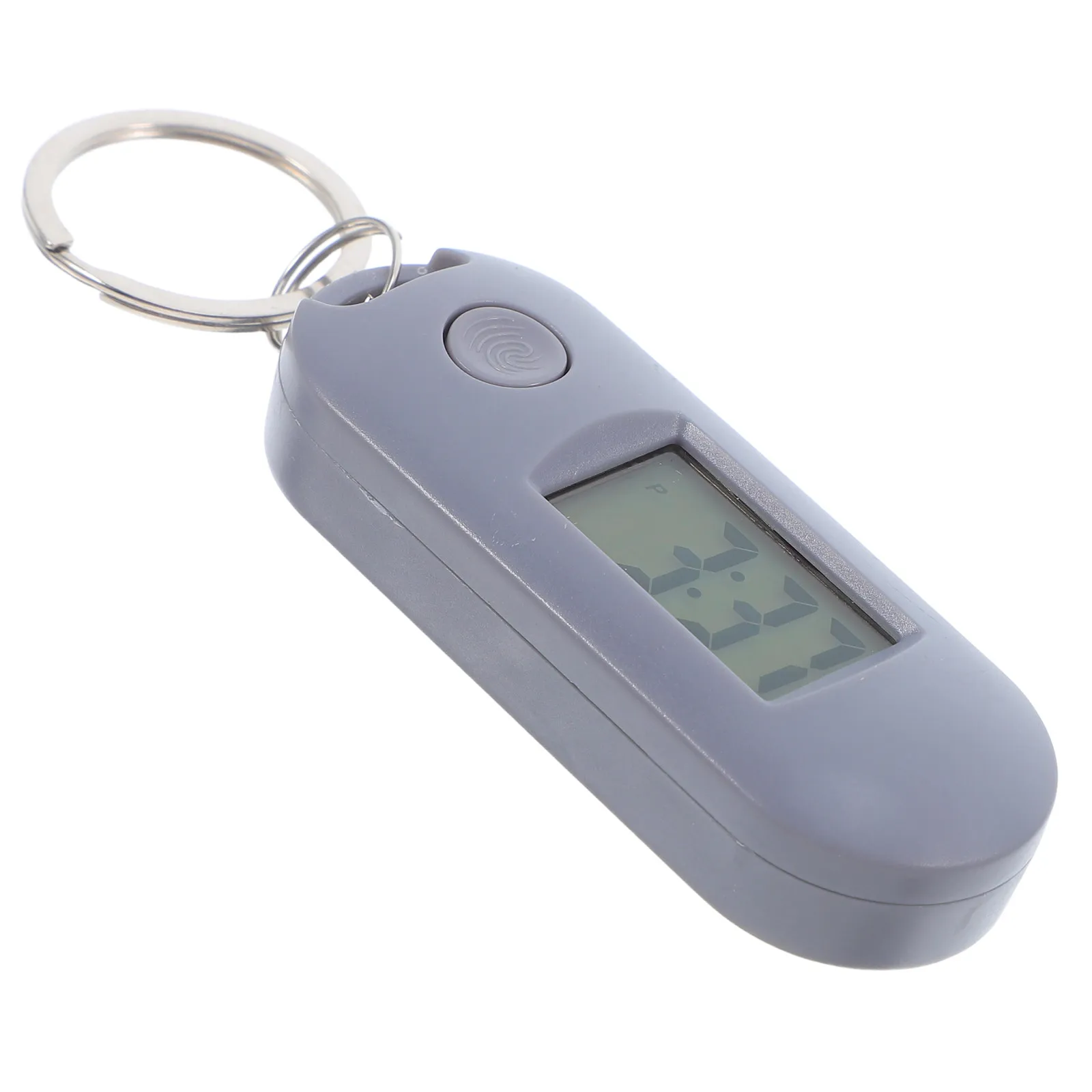 

Электронные часы-брелок из пластика, бесшумные, с цифровым дисплеем, для студентов, на кольце для ключей, для управления