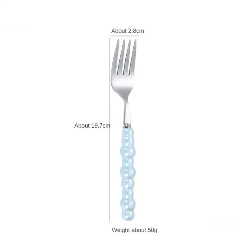 Household Essentials Stainless Steel Fork Anti-corrosion Stainless Steel Spoon Dinner Fork/fruit Fork/fruit Pick Stainless Steel