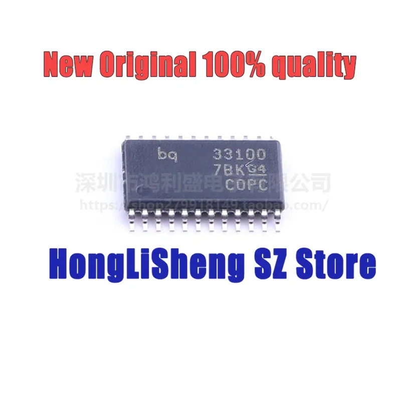 

5pcs/lot BQ33100PWR BQ33100PW BQ33100 33100 TSSOP24 Chipset 100% New&Original In Stock