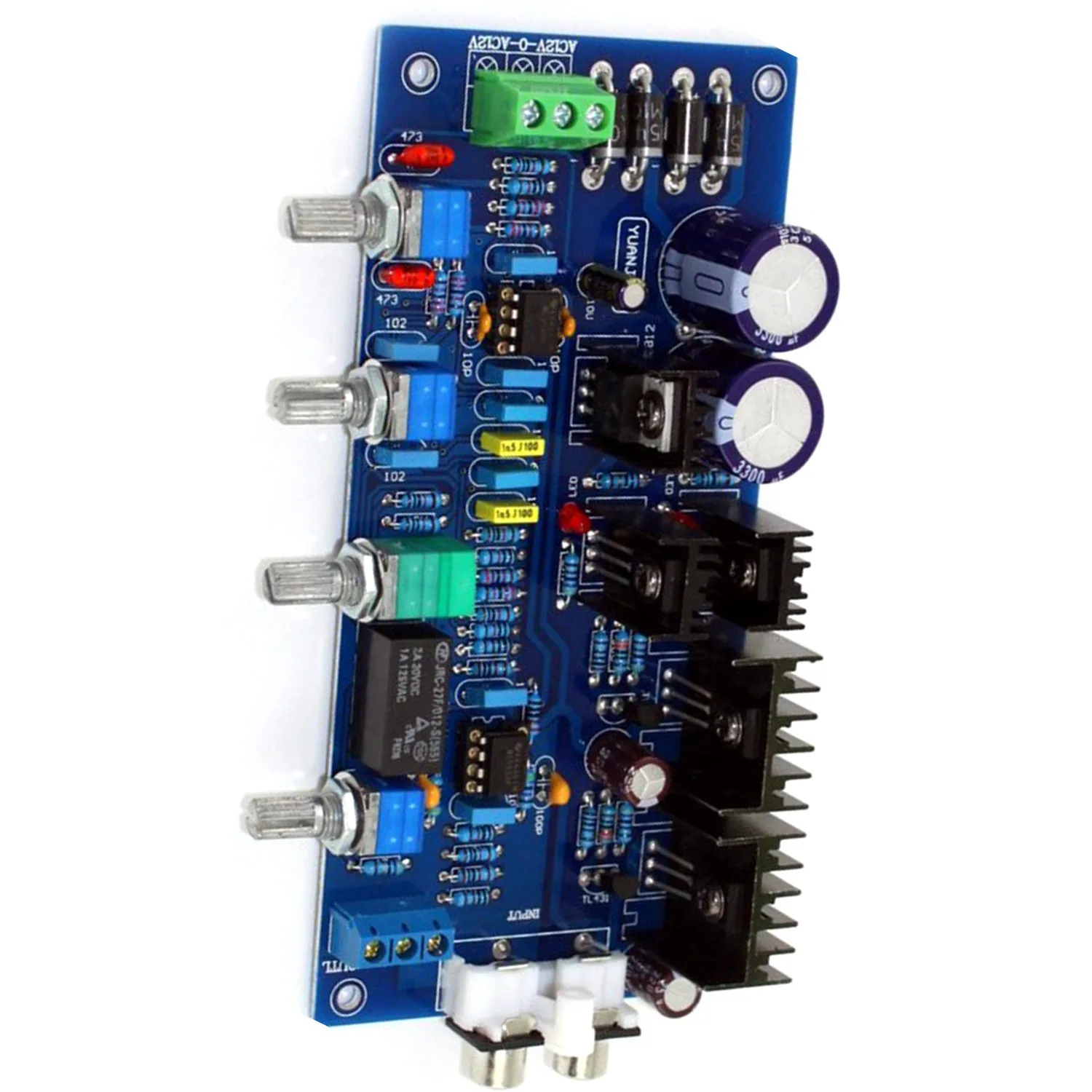 B49CPreamp Tone Board, 2.0 Preamp Stereo HIFI NE5532 Tone Board Preamplifier, Amplifier Preamplificador