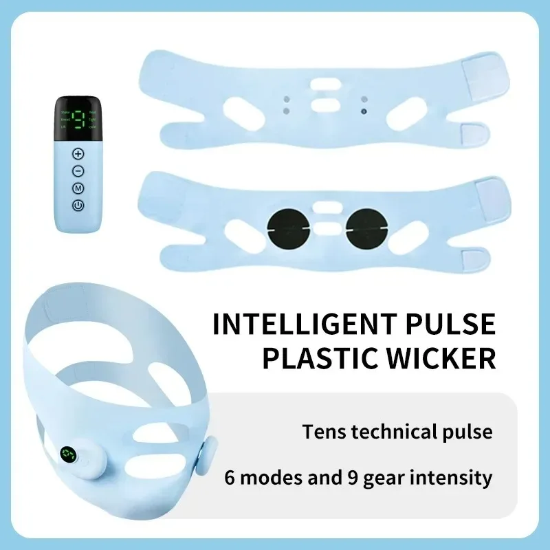 Machine électrique intelligente pour le visage en forme de V, Double menton, Anti-rides, Massage du visage, intensités réglables, dispositif pour le visage en V pour femmes