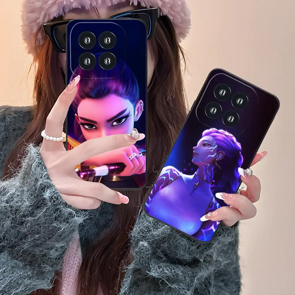 

Чехол для телефона KPOP Hunters Rumi для Xiaomi 15 14 13 12 Mi 11 T Ultra Lite Pro S X 5G с цветной печатью, защитный роскошный красивый чехол