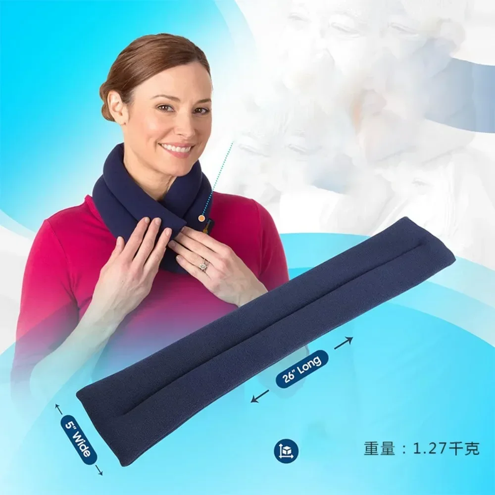 

Portable Electric Heating Scarf Heat Pads Flaxseed Heat Pads Neck Leg Abdomen Heat Pain Relief Cervical Vertebra Fatigue Therapy