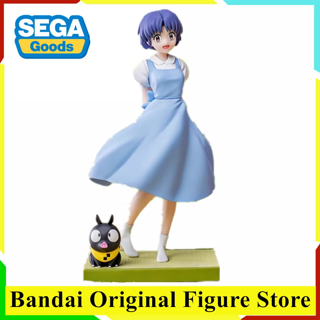 Original SEGA Luminasta Ranma 1/2 Nibun-no-Ichi Tendo Akane Anime Figure Toys PVC Model Collection Figurine Doll