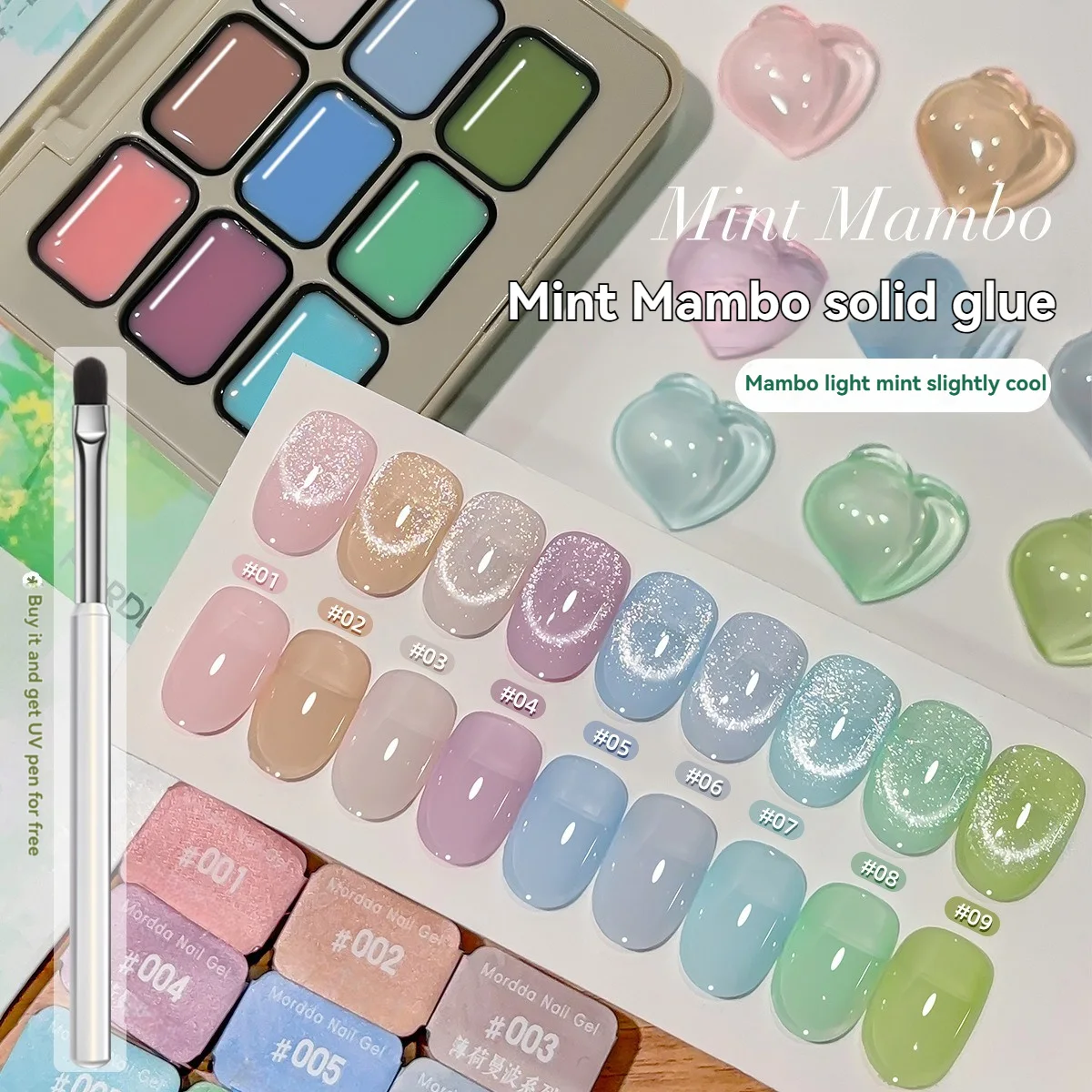 

9 шт., осенне-зимний стиль, однотонный лак для ногтей, градиентный полуперманентный замачиваемый УФ-светодиодный гель для дизайна ногтей для маникюрного салона, сделай сам