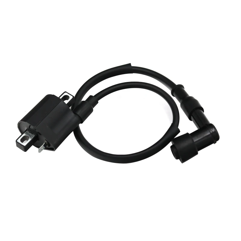 Motorcycle Ignition Coil High Pressure Coil 12V Black For  50 70 110 125 150 200 250cc D8TC CG ZJ  ATVs Go Karts UTVs Scooters