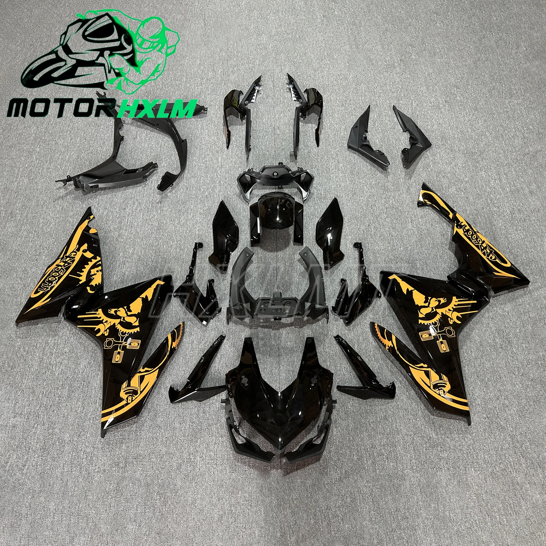 

Окрашенный углеродистый обтекатель кузова для Honda CBR500R 2019-2023, комплект обтекателя кузова мотоцикла, полный комплект обтекателя, комплект обтекателя, пластик