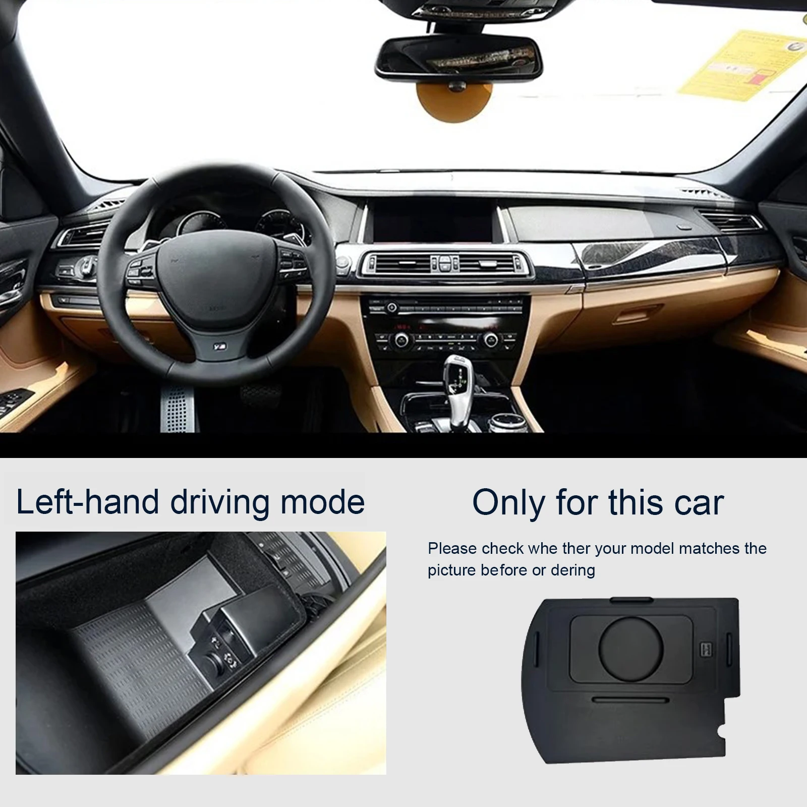 2 DIN For BMW 7 Series F01 F02 - Qi2 Phone Accessories ulasan dan harga