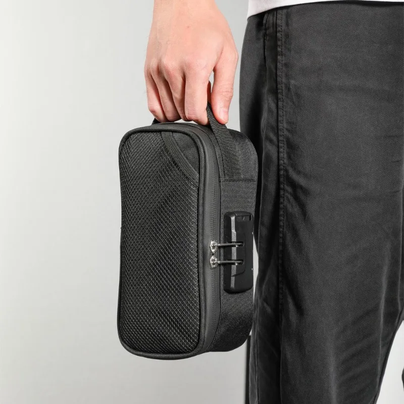 Portable Odor Proof Storage Bag with Password Lock Multi Functional Travel Smell Proof Bag for Odor Isolation