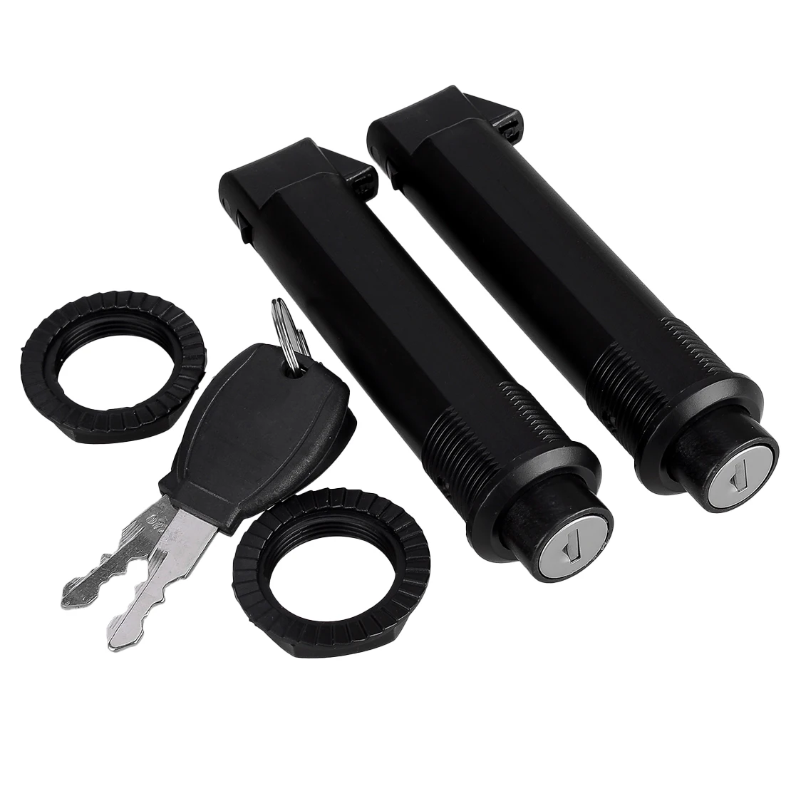 Universal Motorcycle Locks with 2 Keys Set Replacement for Scooter Electromobile Hard Saddlebags