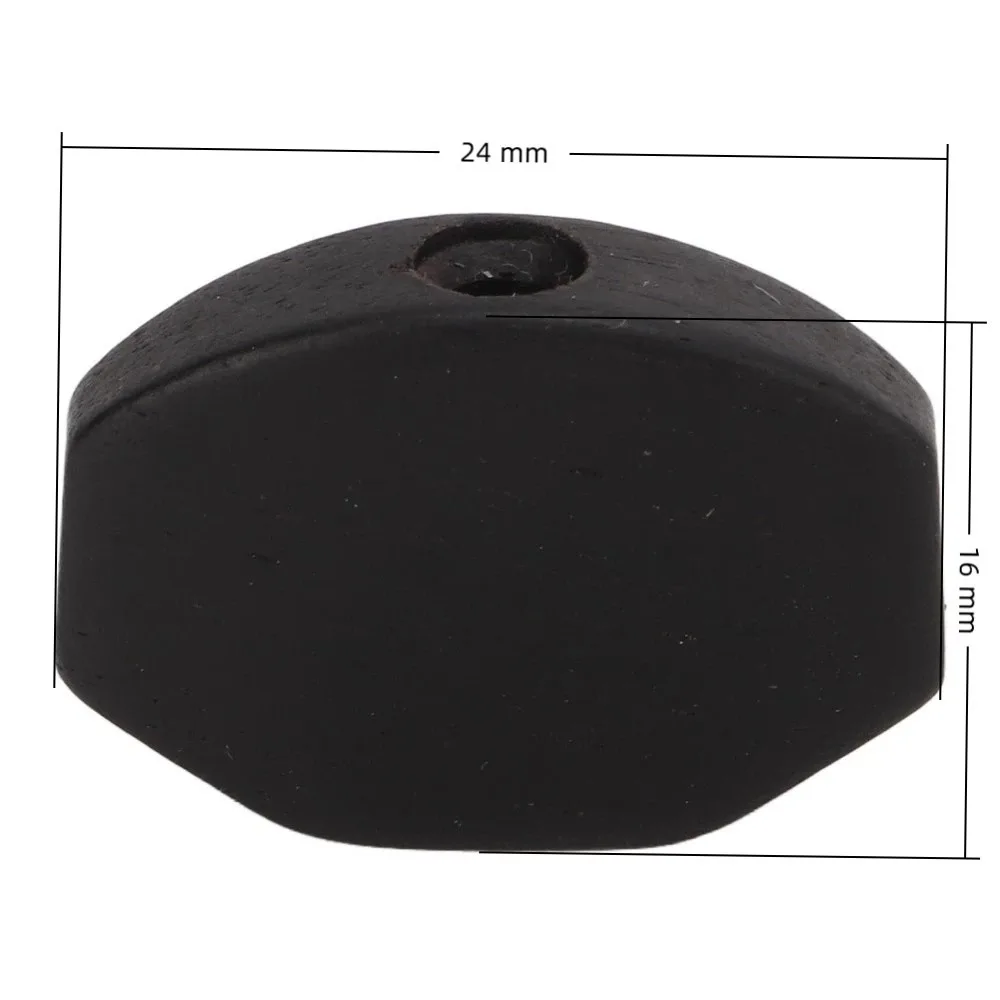 Botones de afinación para guitarra – Ébano y Metal