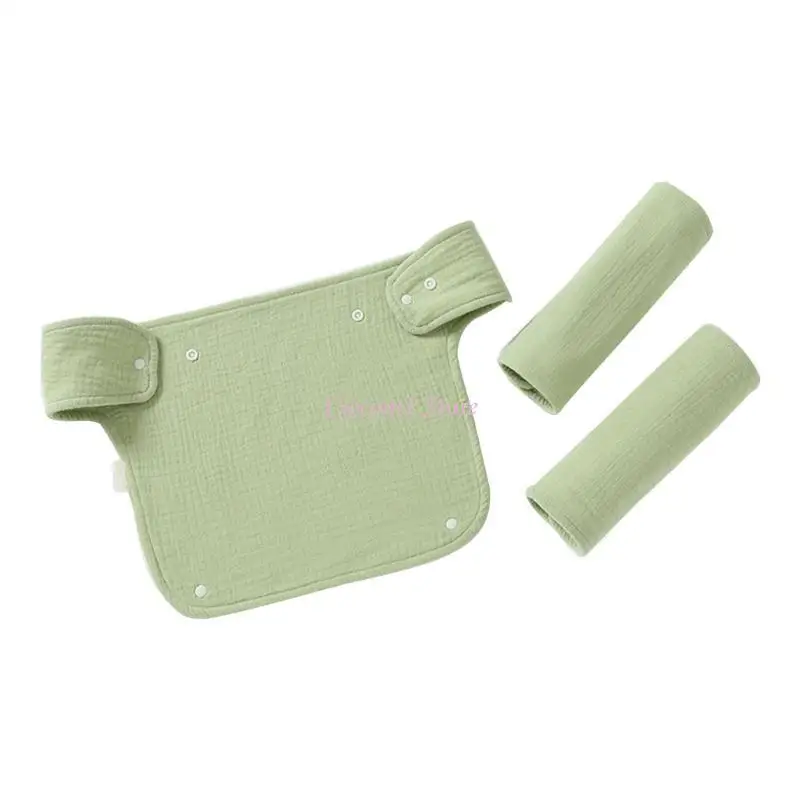 

Y1UB Waist Stool Drool Bib Towel for Baby Newborn Infants Drool Teething Pads