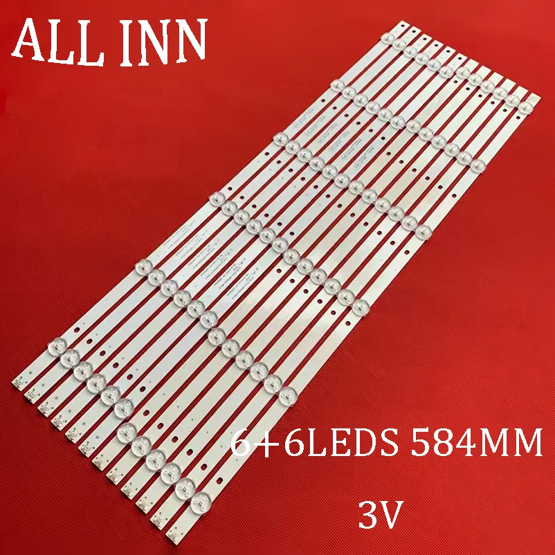 

LED Backlight Strip for K550WD7 7422-550LGK-385A7241-F de Stream BM55L71-SMART SkyMedia s55uk100 55U7750EV