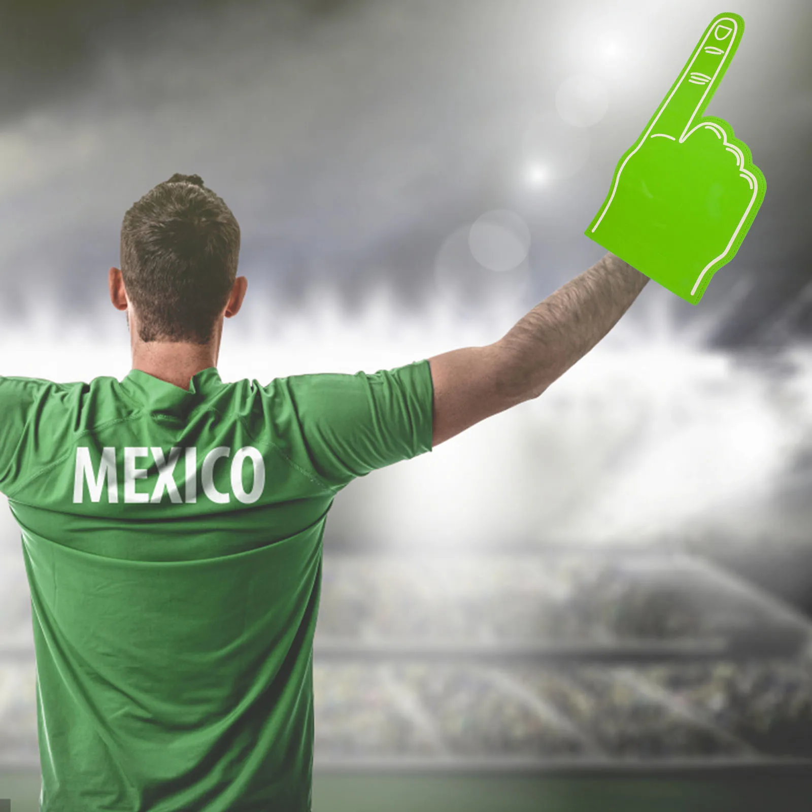 

3 шт., многоразовые легкие черлидинги для пальцев из пенопласта для спортивных мероприятий, вечерние шумогенераторы, аксессуары для вентиляторов, снаряжение