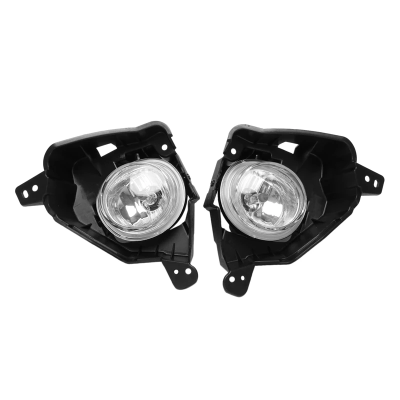 1 Pair Front Fog Lights Car Styling Spot Light Fog Lamps With Switch For Mazda 2 Demio 2010 2011 2012 2013 2014