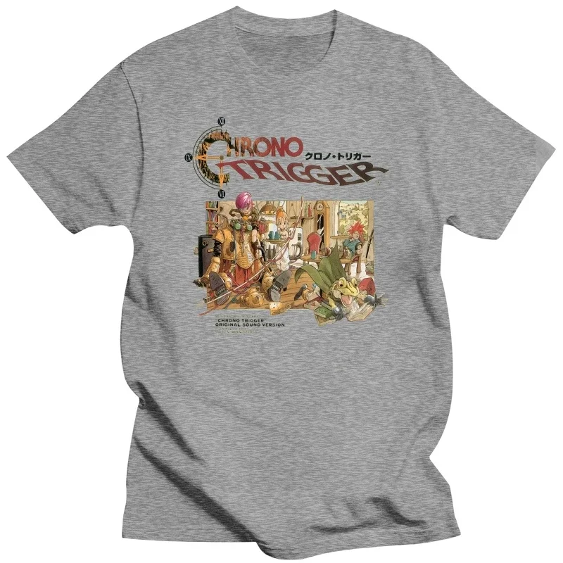 Chrono Trigger Video Games White T-Shirt Size S-5XL