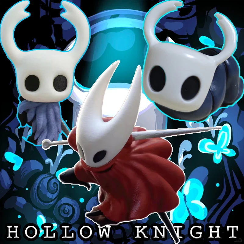 홀로우 나이트 언(Shape of Unn) 게임 캐릭터 냉장고 자석 시리즈 호넷 액션 피규어 수집용 데스크탑 장식 장난감 선물