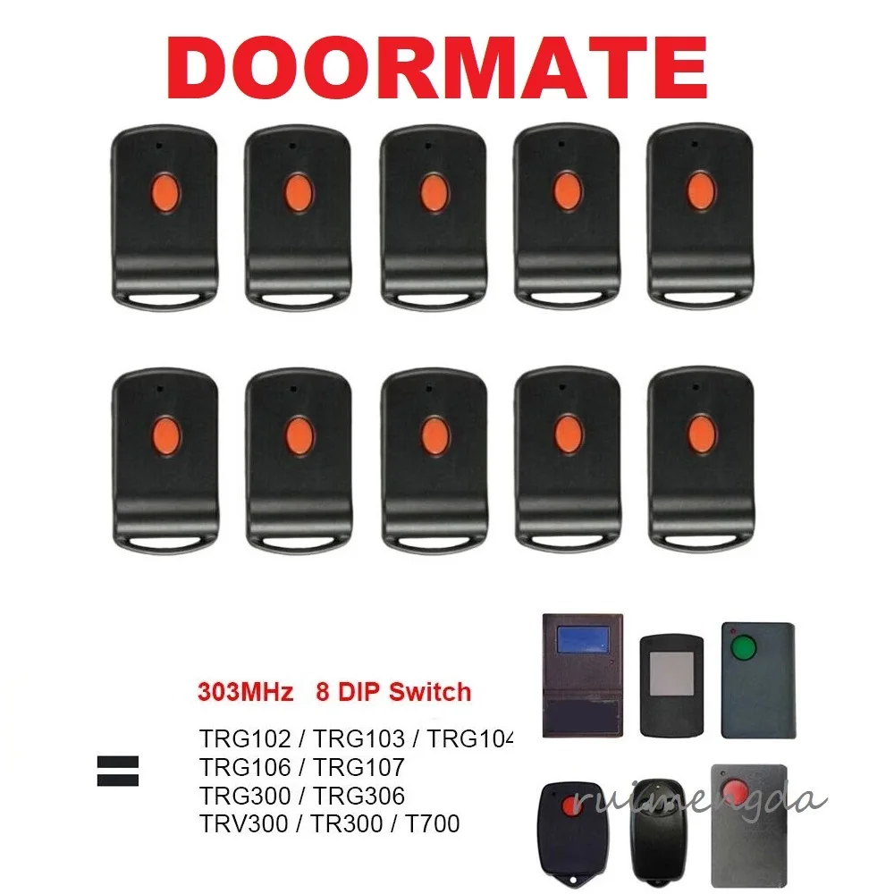 

For Doormate 700T TRG300/306 TR300 TRV300/303 TRG107 TiltAMatic 303MHz Garage Door Remote Control 303Mhz Garage Command Opener