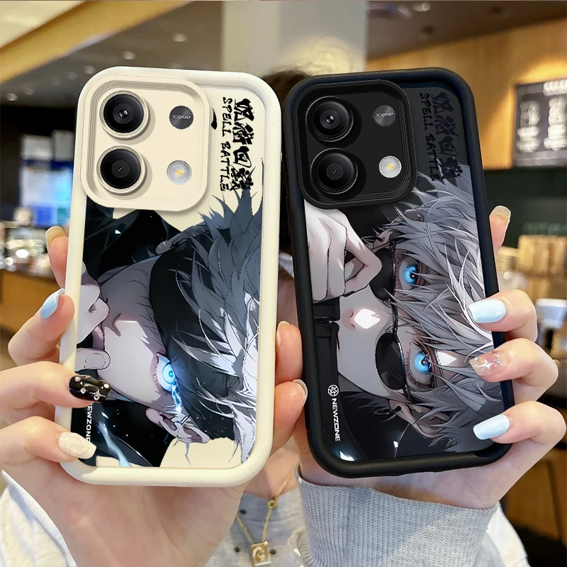 

Jujutsu Kaisen Anime TPU Case for Redmi Note 13 12 Pro Plus 5G Note 13 12 11 10 9 Pro 12C 10C 9C A2 A1 Silicone Shockproof Cover