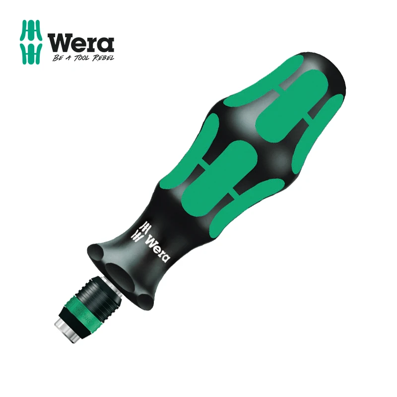 Imagem -03 - Chave de Fenda de Travamento Automático Wera Suporte de Bits com Mandril de Liberação Rápida Chave de Fenda Catraca Alça Hexagonal 813r 816r 816ra 817r