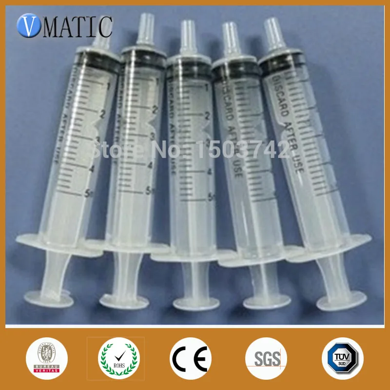 

Free Shipping Non-Sterilized 5Cc/Ml Manual Glue Dispensing Syringe Applicator Glue Dispensing Syringe