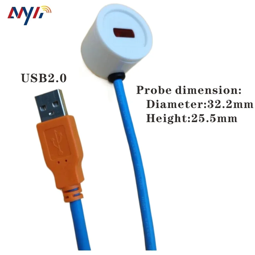 WIN7/8/10/11 USB TO ANSI OPTICAL PROBE C12.18 FOR ROUN SOCKET ENERGY METER GAS METER SMART METER READING